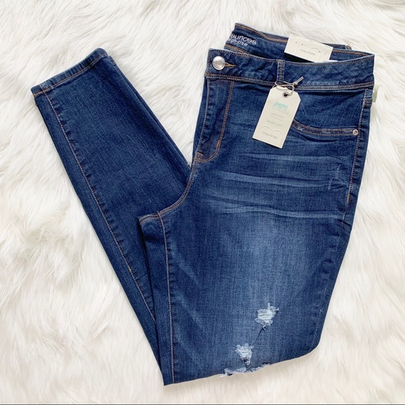 Maurices Denim - SOLD-NWT Maurices Distressed Skinny Jeans